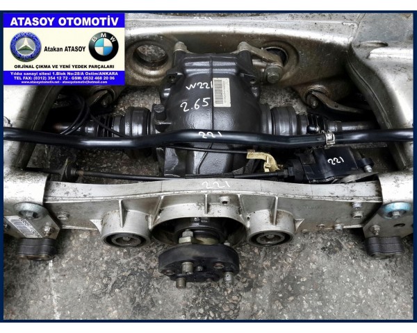 MERCEDES W221 S320CDI DEFRANSİYEL 265 - 2213511505 2213502614 2213503204 , 2213506814 2213503904 2243505959 A2213511505 A2213502614 A2213503204 A2213506814 A2213503904 A2243505959 2213510308 A2213510308